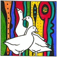 Three Geese
